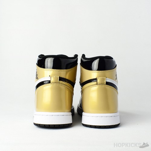 Air Jordan 1 Retro High NRG Patent Gold Toe