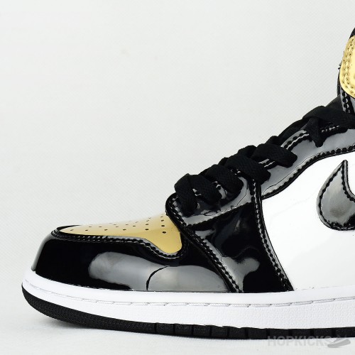 Air Jordan 1 Retro High NRG Patent Gold Toe