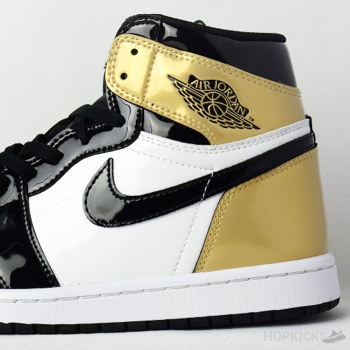 Air Jordan 1 Retro High NRG Patent Gold Toe