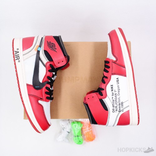 Off-White x Air Jordan 1 High Chicago (Premium Batch)