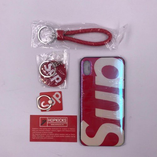 Supreme "Sup" Iphone Cover with accessories