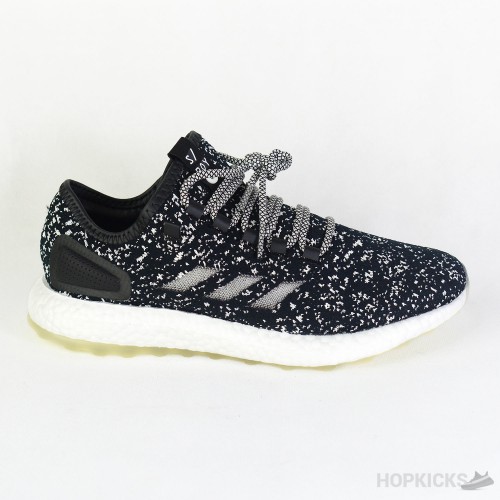 Sneakerboy X Wish X Pure Boost Black [Glow In Dark] [Real Boost]