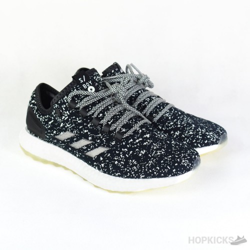 Sneakerboy X Wish X Pure Boost Black [Glow In Dark] [Real Boost]