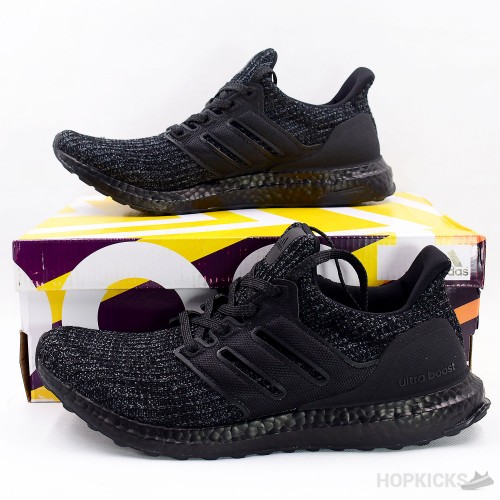 Ultra Boost 4.0 Triple Black [Real Boost]