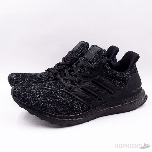 Ultra Boost 4.0 Triple Black [Real Boost]