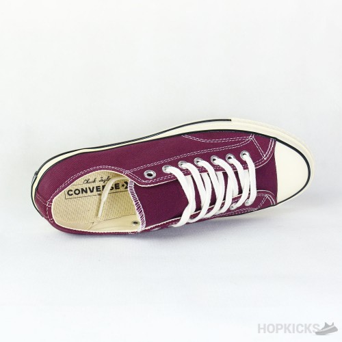 Converse Chuck Low Dark Burgundy (Premium Batch)