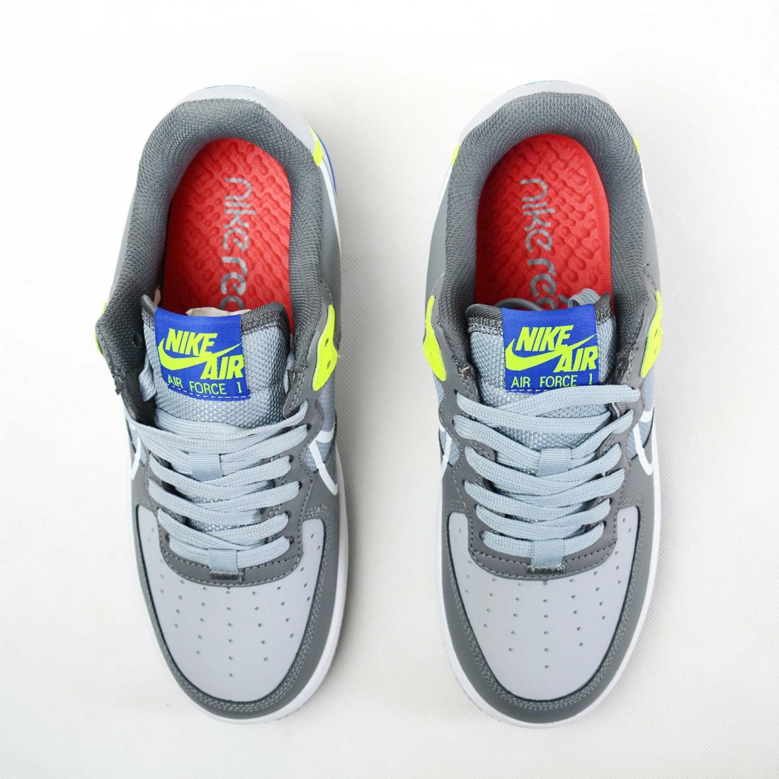 nike air force 1 react wolf grey
