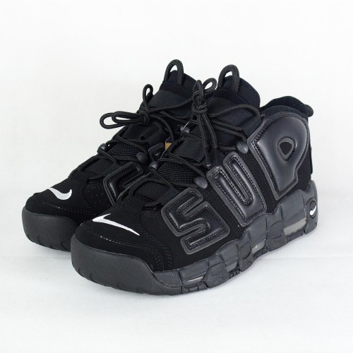 Supreme X Air More Uptempo Black