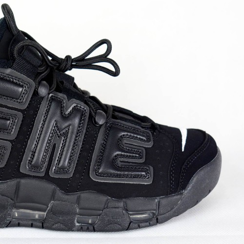 Supreme X Air More Uptempo Black