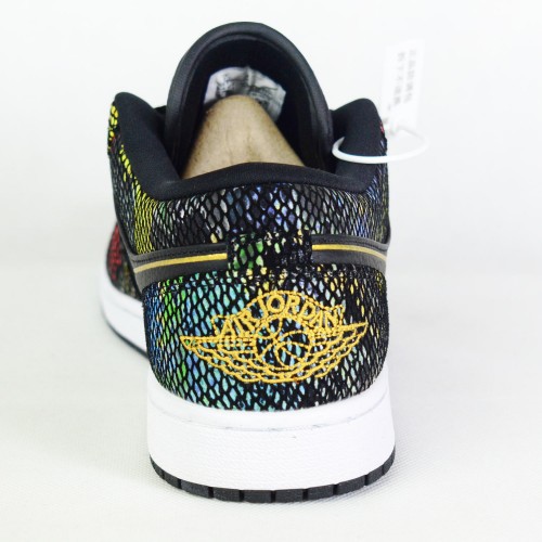 Air Jordan 1 Low Multicolor Snakeskin