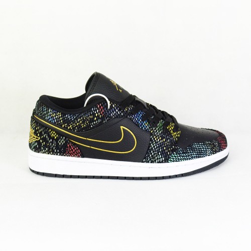 Air Jordan 1 Low Multicolor Snakeskin