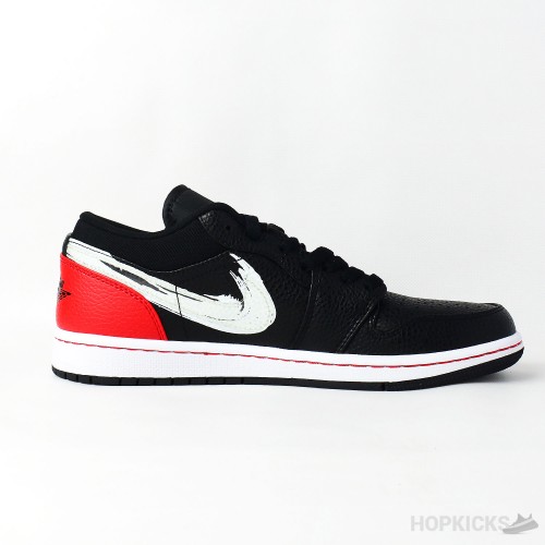 Air Jordan 1 Brushstroke Black