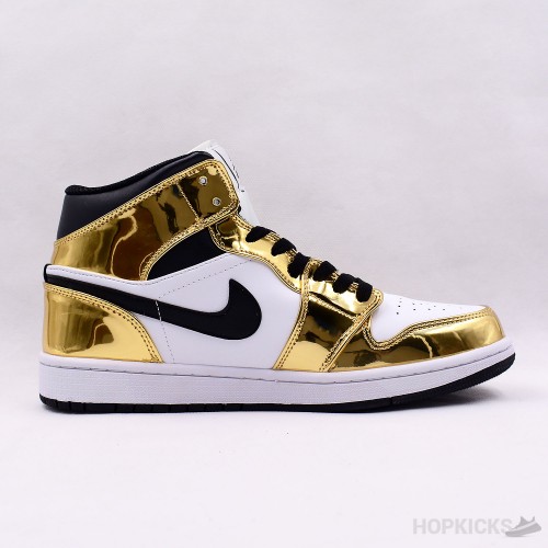 Air Jordan 1 Mid Metallic Gold