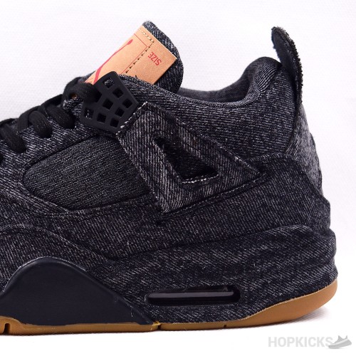 Levis x Air Jordan 4 Black Denim [Premium Batch]