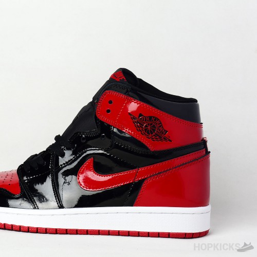 Air Jordan 1 Retro High OG Bred Patent