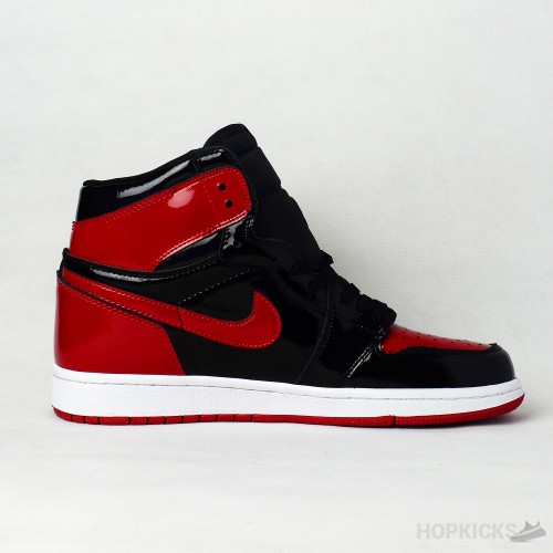 Air Jordan 1 Retro High OG Bred Patent