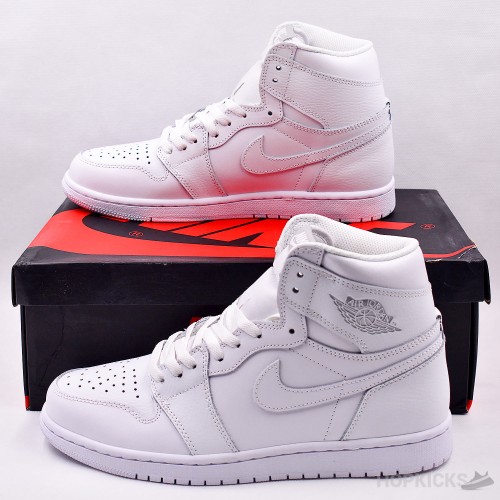 Air Jordan 1 Hi White Platinum