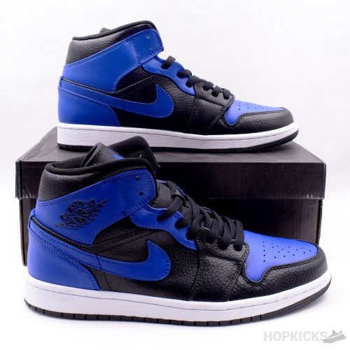 Air Jordan 1 Mid Royal Tumbled