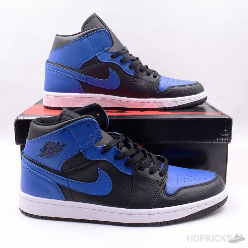 Air Jordan 1 Mid Royal Tumbled