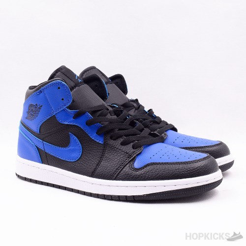 Air Jordan 1 Mid Royal Tumbled