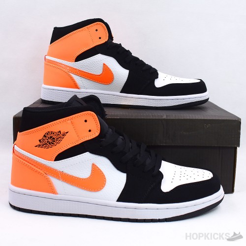 Air Jordan 1 Mid Black Starfish