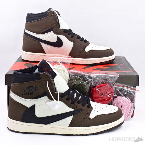 Travis Scott X AJ 1 High Cactus Jack [Premium Batch]