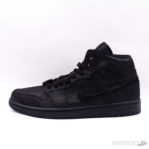 CLOT X Dover Street x Air Jordan 1 Black