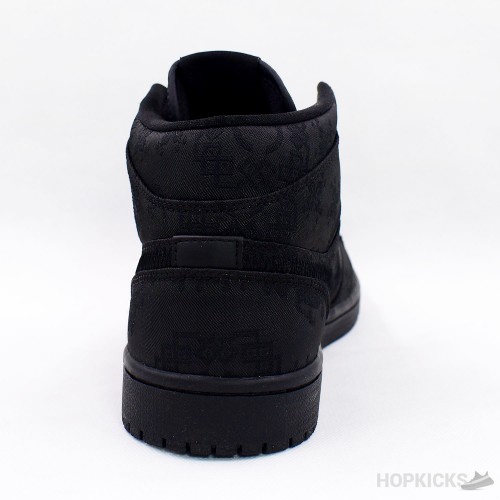 CLOT X Dover Street x Air Jordan 1 Black