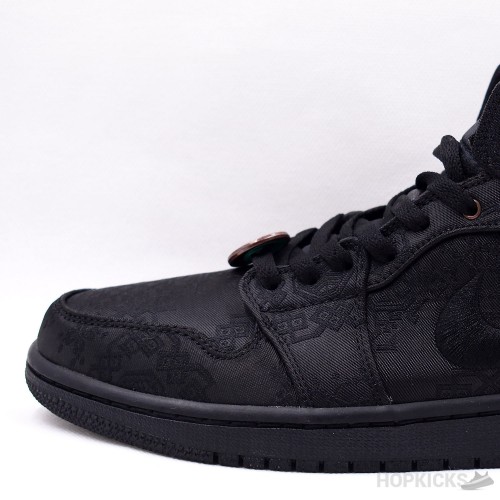 CLOT X Dover Street x Air Jordan 1 Black