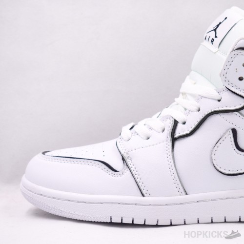 Air Jordan 1 Mid Iridescent White [Reflective]