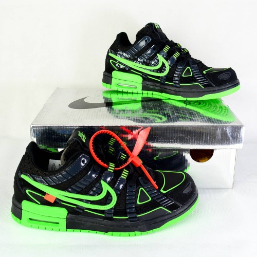 Off-White X Air Rubber Dunk Green Strike [Premium Batch]