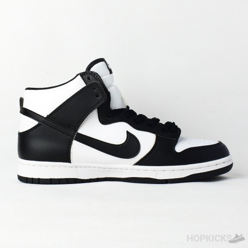 SB Dunk High Black White