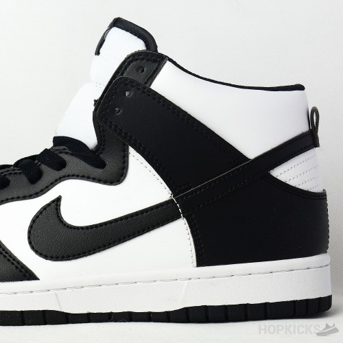 SB Dunk High Black White