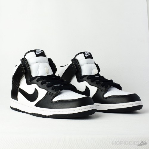 SB Dunk High Black White