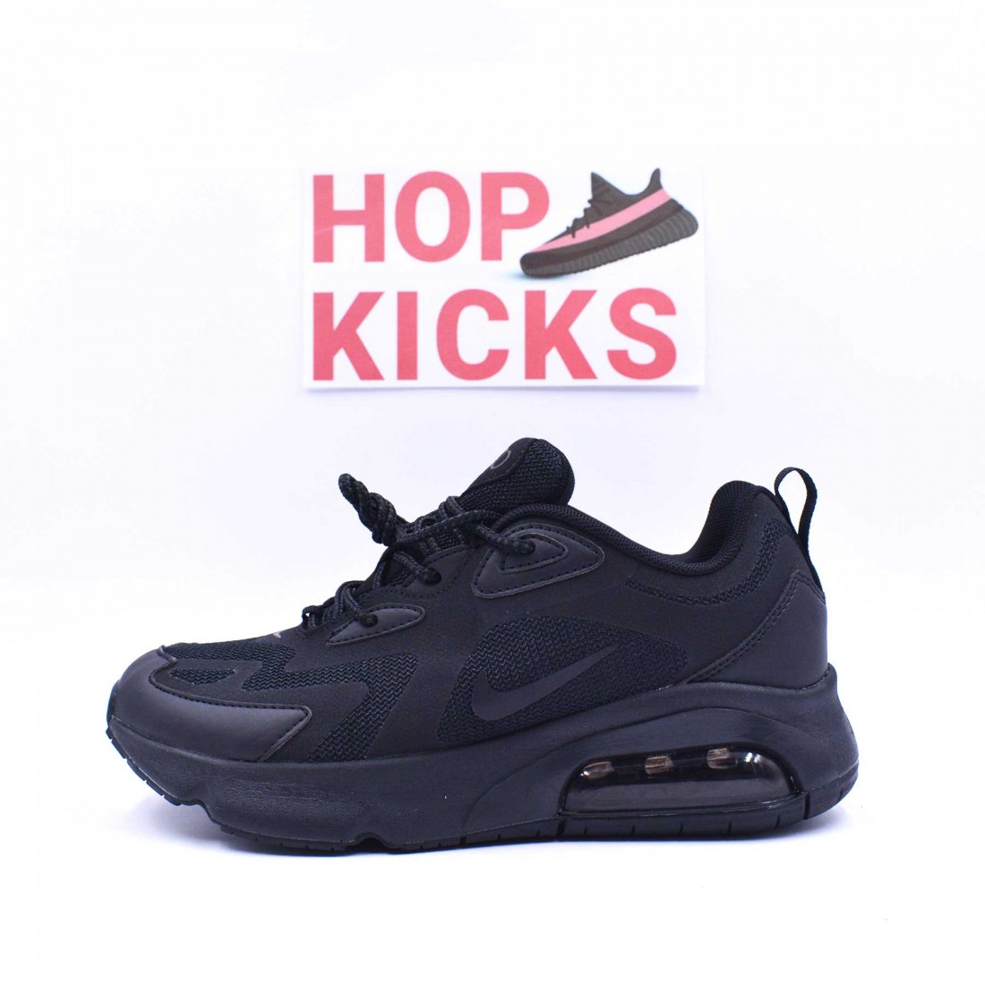 nike air max 200 all black