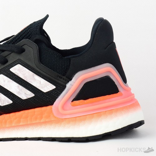 Ultra Boost 20 Core Black Signal Coral (Real Boost)