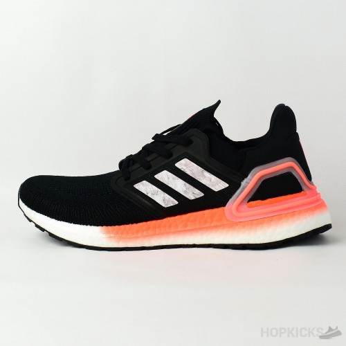 Ultra Boost 20 Core Black Signal Coral (Real Boost)