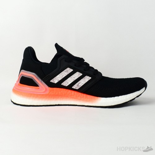 Ultra Boost 20 Core Black Signal Coral (Real Boost)