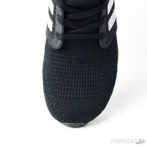 Ultra Boost 20 Core Black Signal Coral (Real Boost)