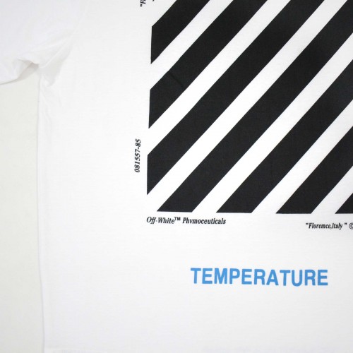 Off-White Temperature Tee White [HOP Batch]