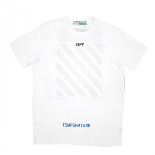 Off-White Temperature Tee White [HOP Batch]