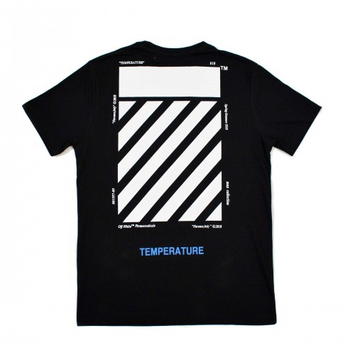 Off-White Temperature Tee Black [HOP Batch]