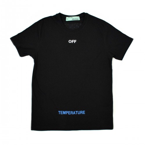 Off-White Temperature Tee Black [HOP Batch]