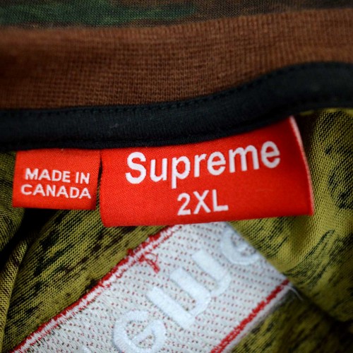 Supreme Camo Tee [HOP Batch]