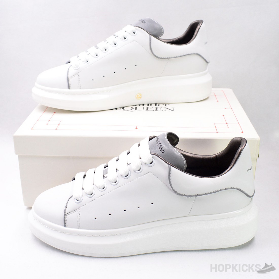 Alexander McQueen White Reflective