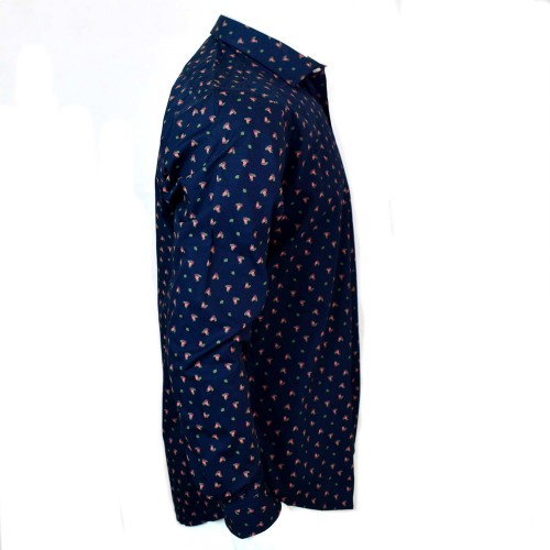 Duck Head Fruit Navy Dress Shirt