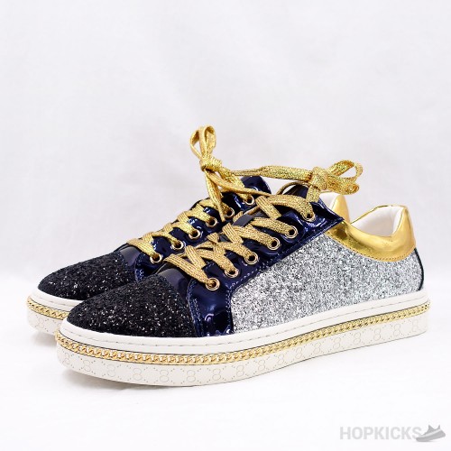 VRSC Two Tone Glitter Sneakers