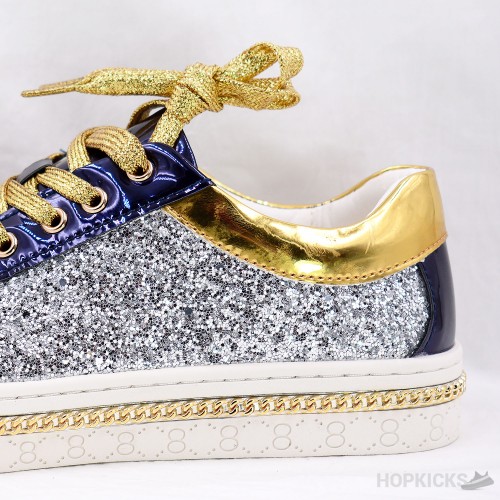 VRSC Two Tone Glitter Sneakers