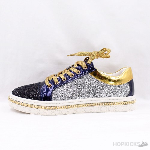 VRSC Two Tone Glitter Sneakers