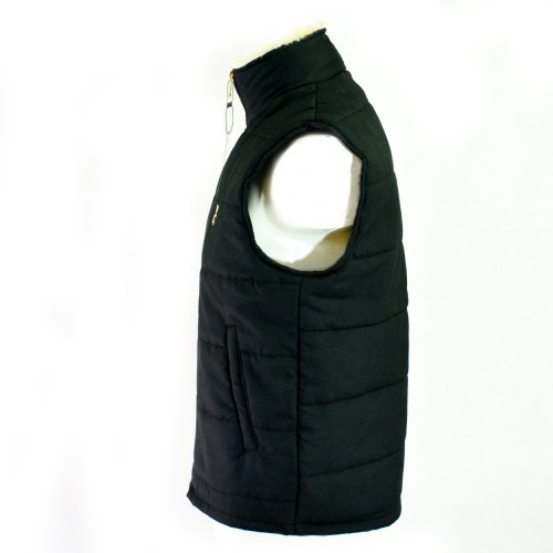 VRSC Padded Sleeveless Jacket Black